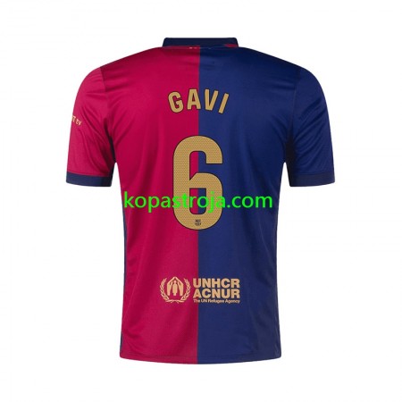 Billiga Fotbollströjor FC Barcelona GAVI 6 Hemma tröja 2024/25 Kortärmad